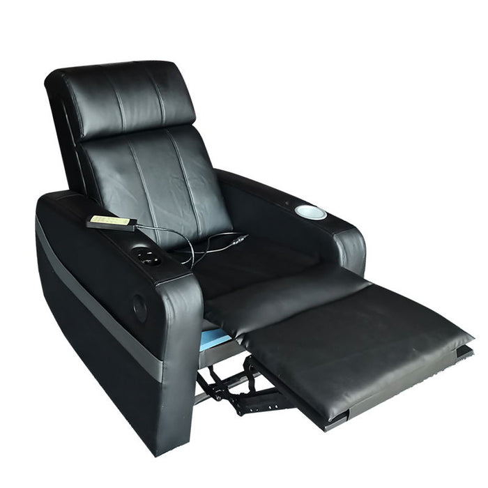 Recliner Bed Console - Black