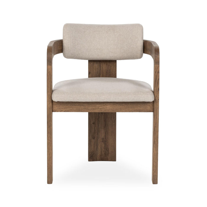 Labelle - Dining Armchair - Tan Oak