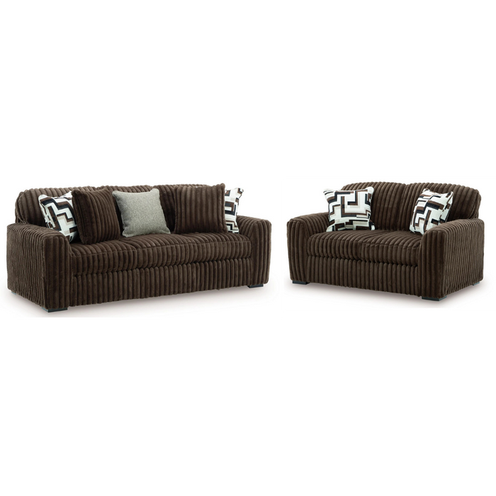 Soft jumbo Corduroy Sofa & Loveseat