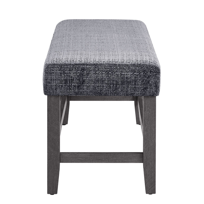 D8030DT - Dining Table Bench - Black / Brown