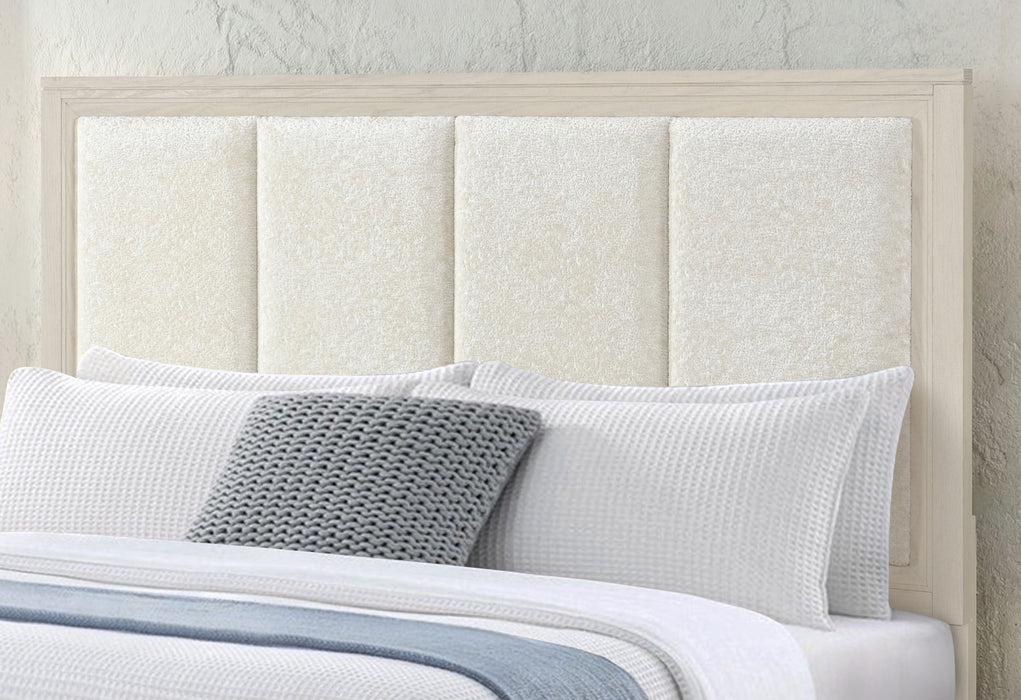 Mariah - Queen Bed - Beige