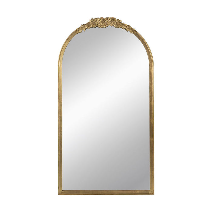 Wood Floor Mirror, Full Body Mirror Dressing Make Up Mirror For Bathroom