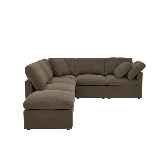 Modular Cloud Sofa, Freely Configurable Corner