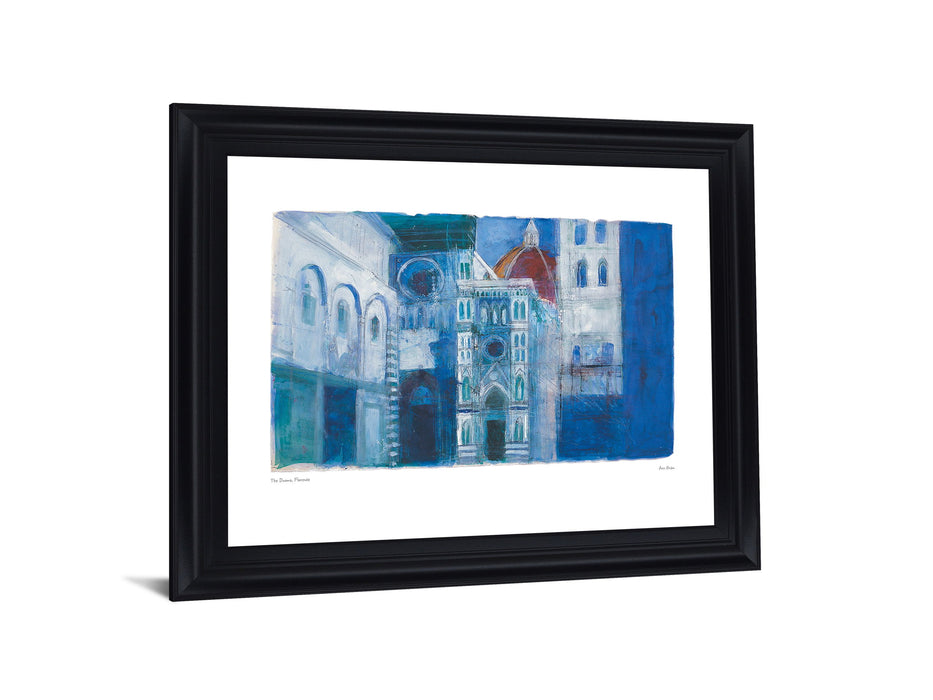 Azure Cathedral - 28" x 34" Framed Wall Art