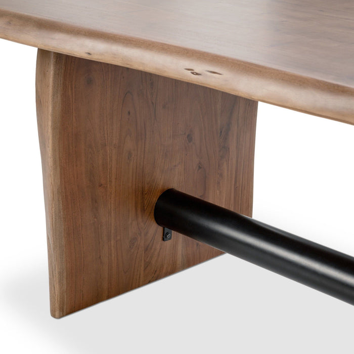 Brinton - 80" Dining Table - Acorn Brown