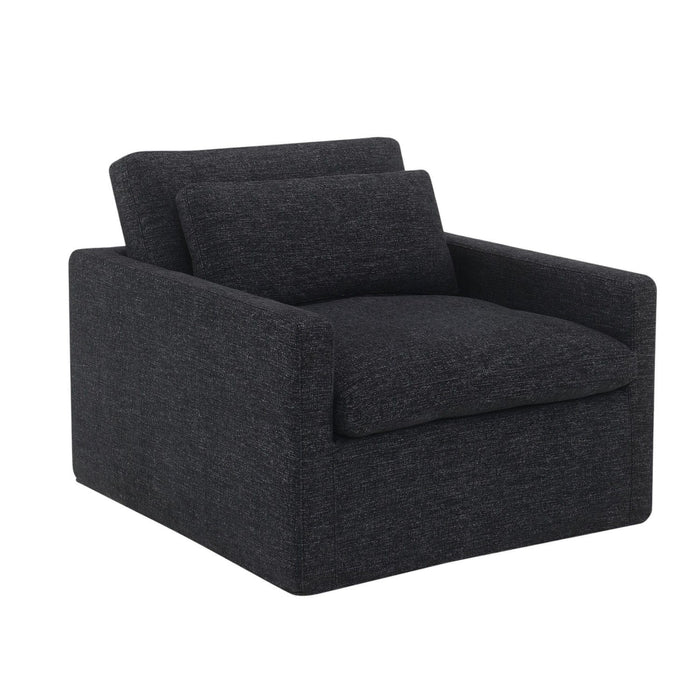 Naveen - Swivel Chair With 1 Toss Pillow