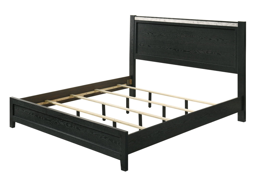 Lamar - Queen Bed - Black