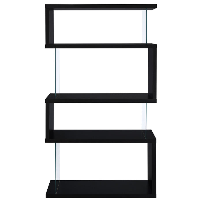 Elias - 4 Shelf Bookshelf With Zigzag Design