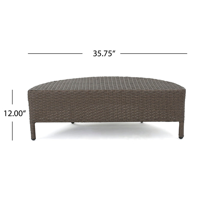 Pt Limon - Outdoor Coffee Table Half Round Design