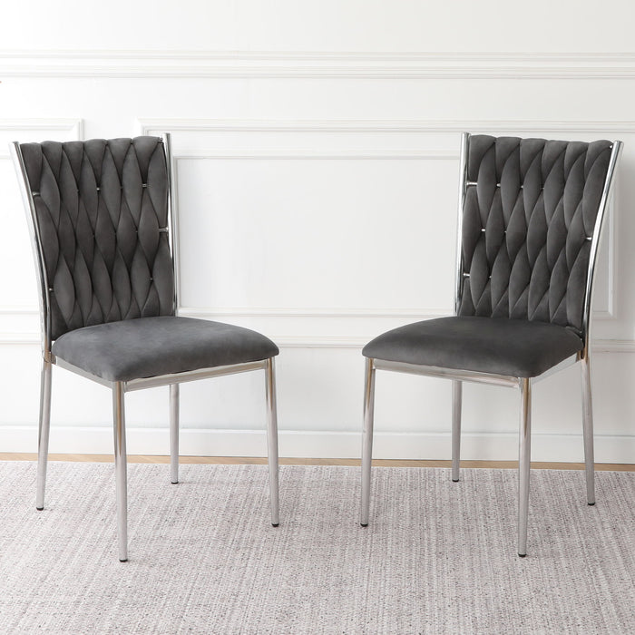 Modern Dining Chair Set For Dining Room