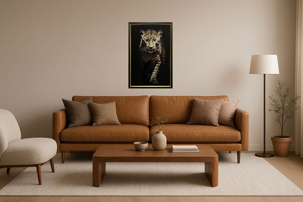 Golden Stalk - 24" x 36" Framed Wall Art