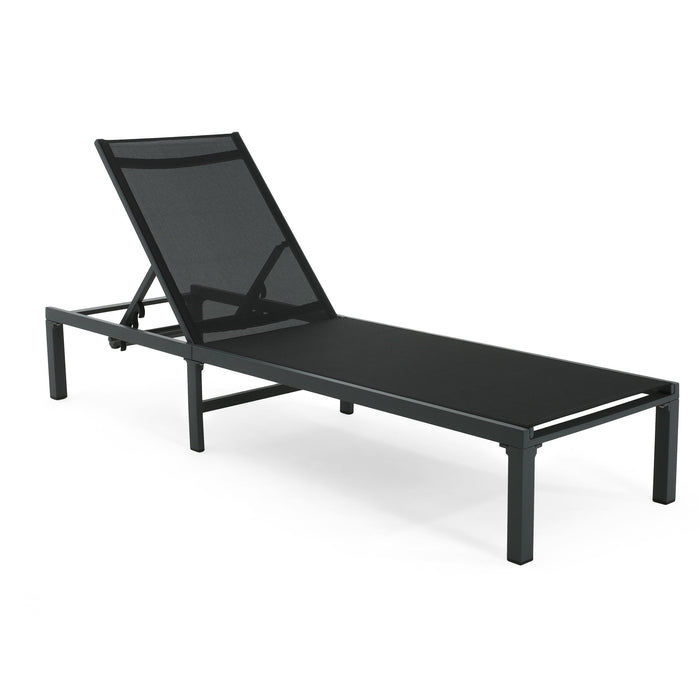 Westport - Outdoor Chaise Lounge (Set of 2) - Black