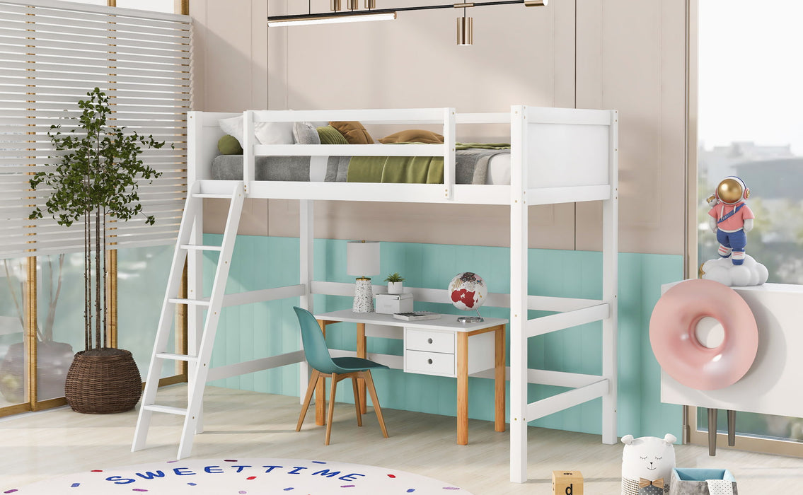 Loft Bed With Ladder