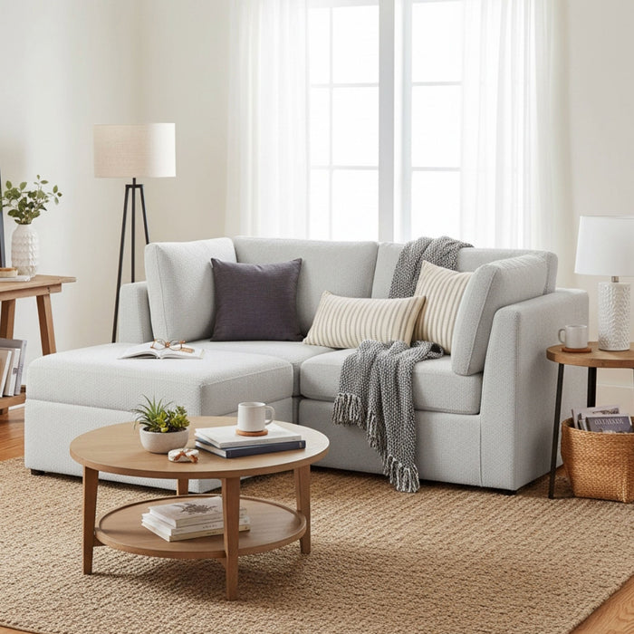 Chauncy - Sectional With Storage Ottoman