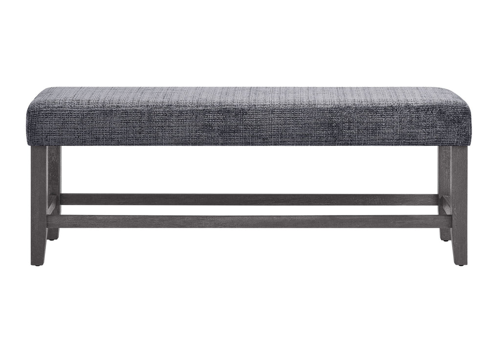 D8030DT - Dining Table Bench - Black / Brown