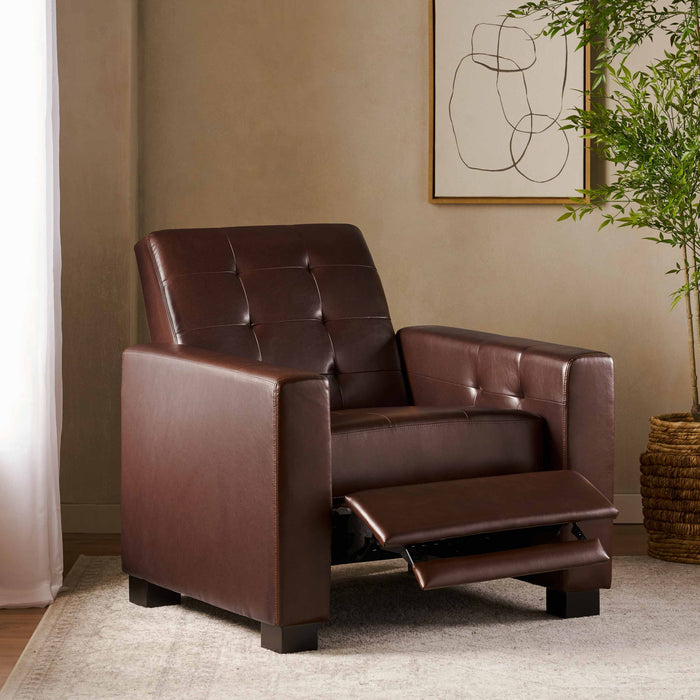 Langseth - Contemporary Tufted Pushback Recliner