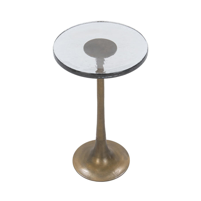 Fabiana - Round Accent Table - Brass
