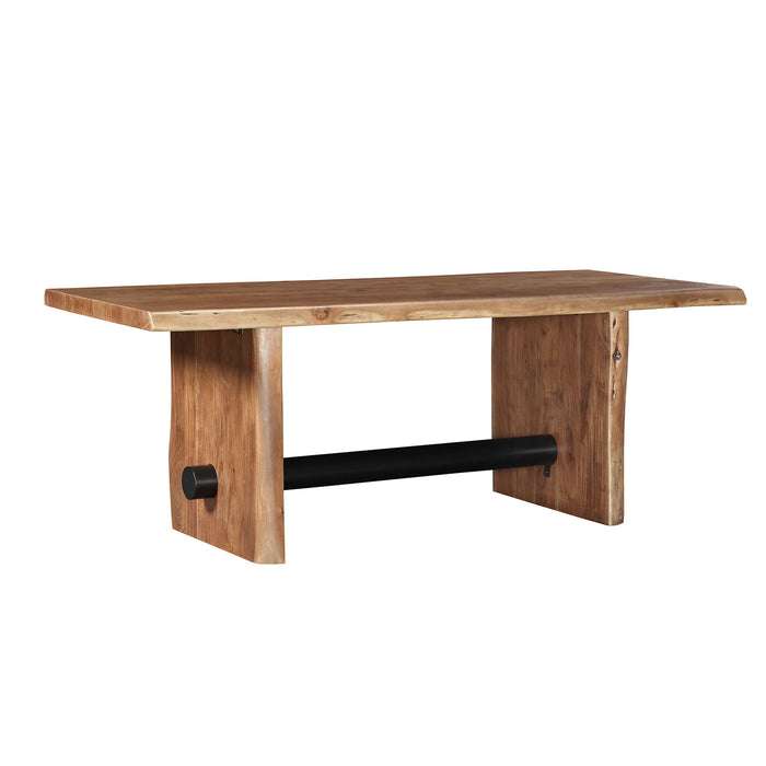 Brinton - 80" Dining Table - Acorn Brown