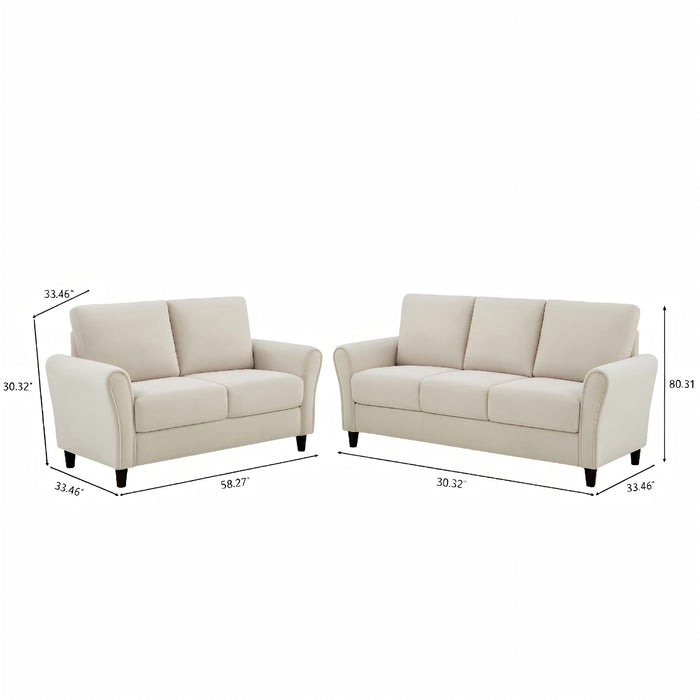 Patricia - 2 Piece Sofa Set