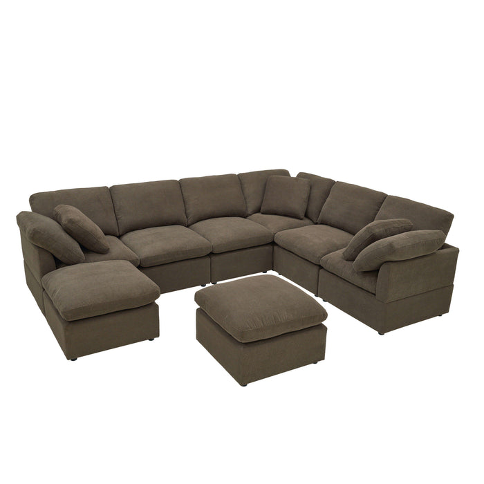 Modular Cloud Sofa, Freely Configurable Corner