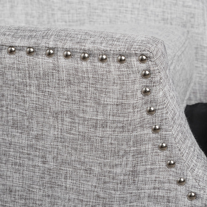 Westeros Wing Back Fabric Upholstered Recliner