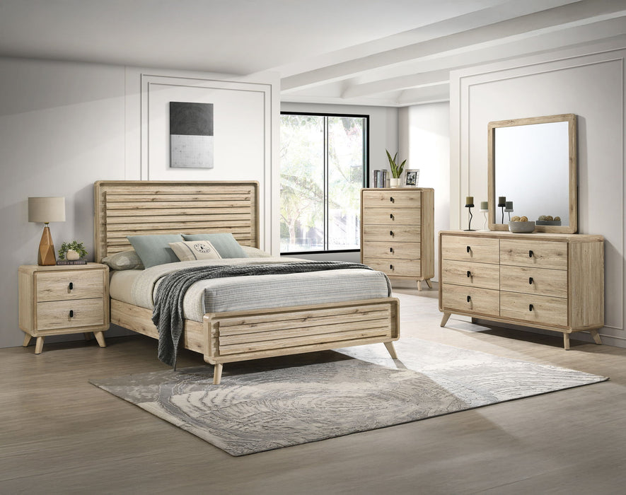 Dawson - Dresser And Mirror - Light Brown