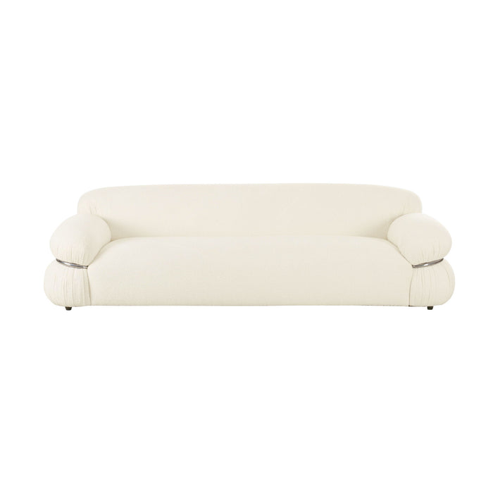 Leyla - Boucle Sofa - Cream