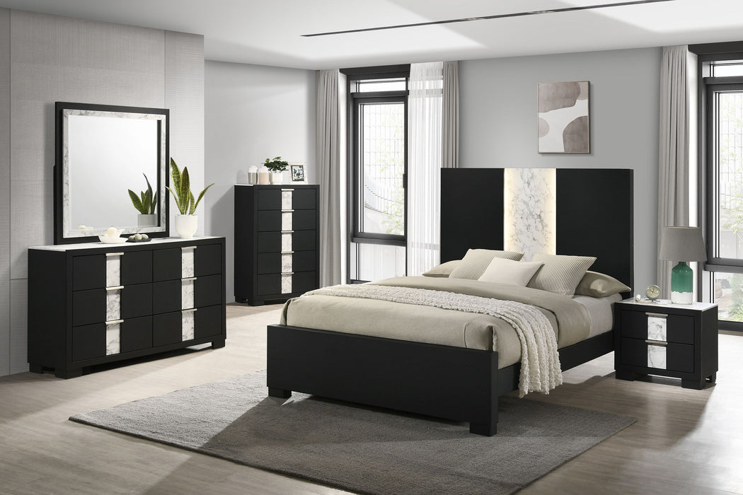 Rangley - King Bed - Black