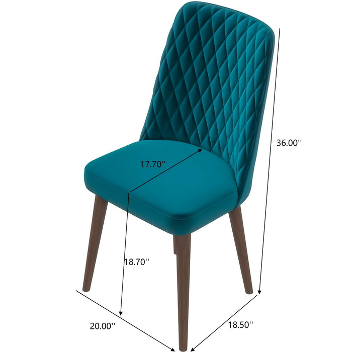 Katie - Mid-Century Modern Dining Chair (Set of 2)