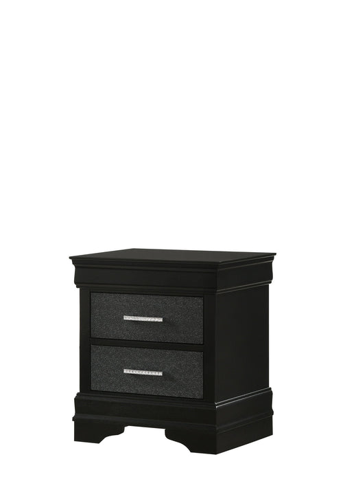 Amalia - Queen 5 Piece Bedroom Set - Black
