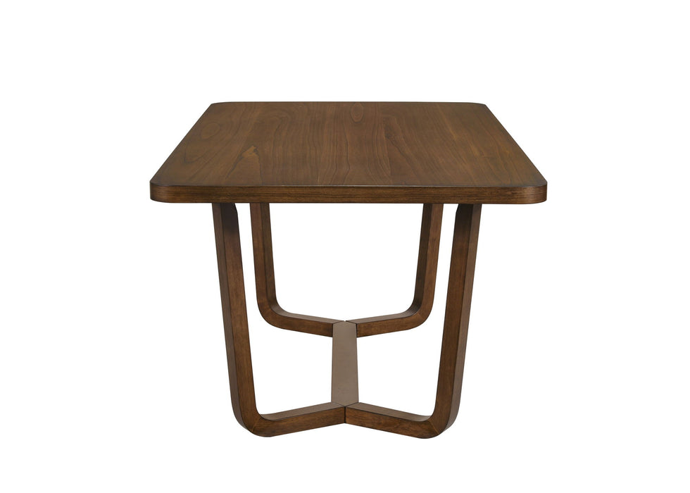 Salerno - 6 Piece Dining Room Set - Brown