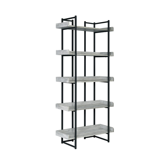 Preston - Bookshelf - Gray