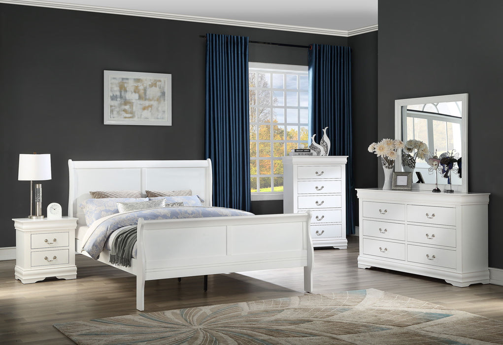 Louis Philip - Nightstand - White