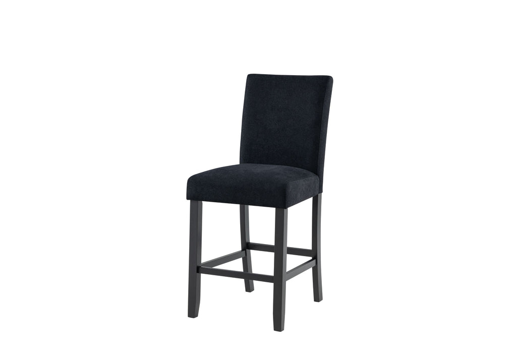 D4054 - 5 Piece Dining Room Set (Bar Table With 4 Bar Stools) - Black