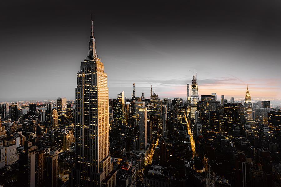 Goodnight Ny By Cad Design - Dark Gray