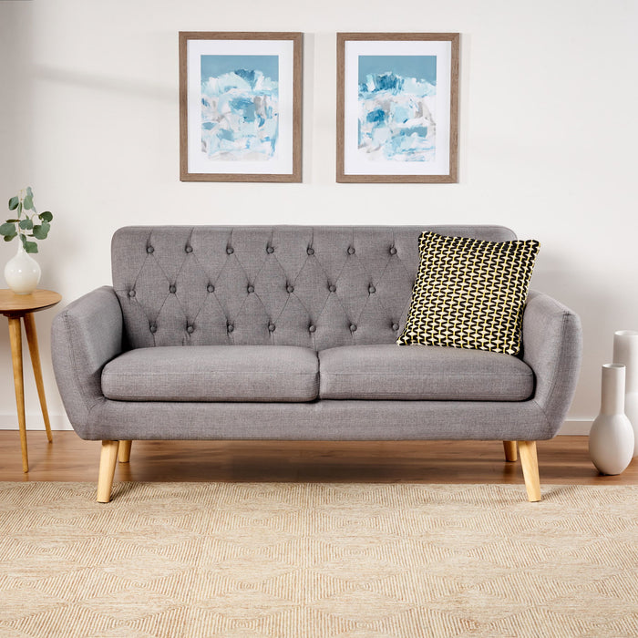 Mid - Century Tufted Loveseat
