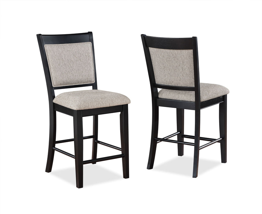 Fulton - Counter Height Chair (Set of 2) - Light Gray