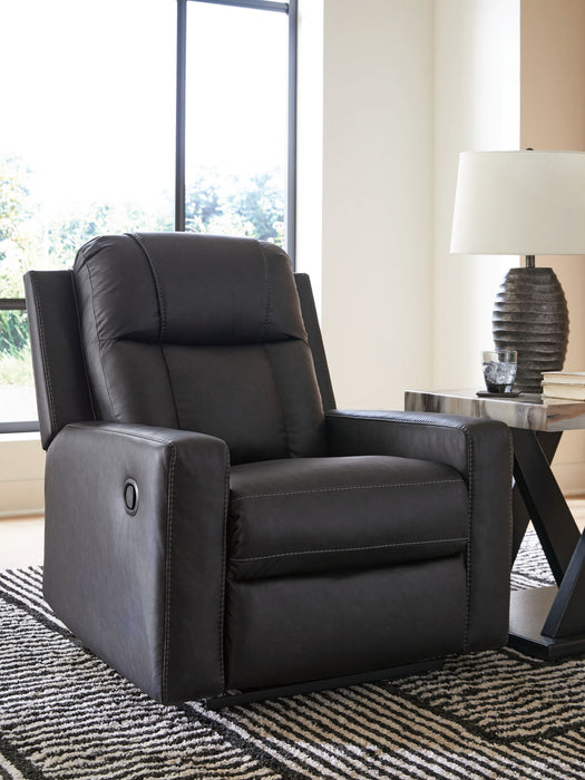 Mackmenville - Zero Wall Recliner - Carbon