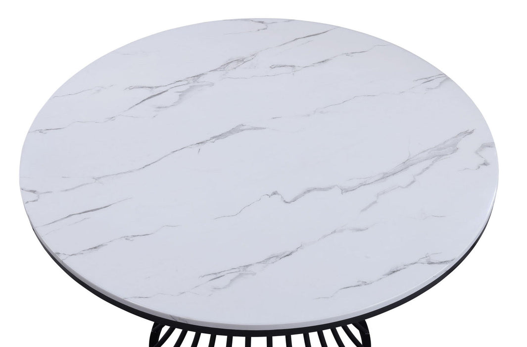 Hadley - 5 Piece Dining Room Set - Light Gray