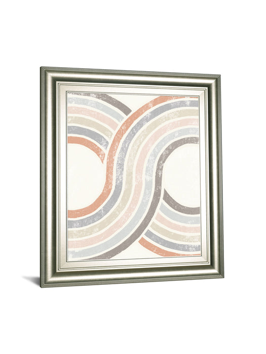 Over The Rainbow II By Moira Hershey - Framed Print Wall Art - White