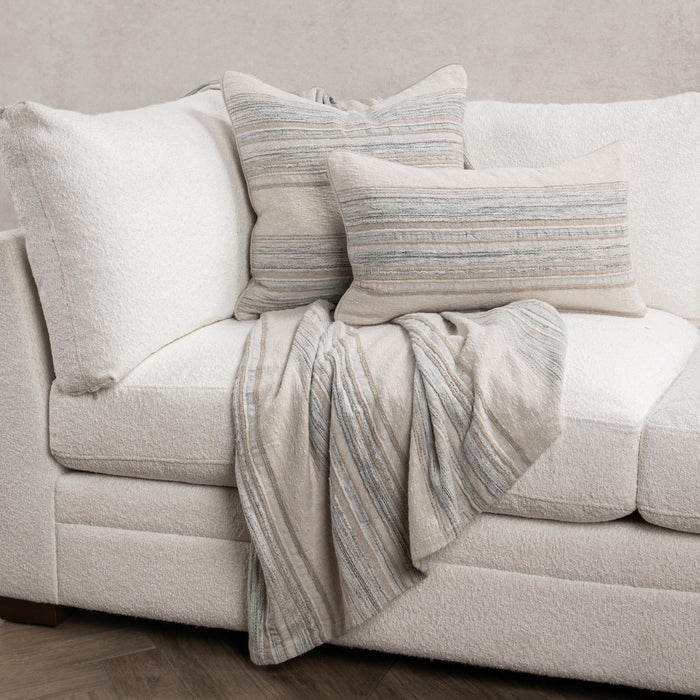 Throws - 50" x 70" TC Rockport Throw - Ivory Multi