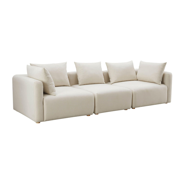 Hangover - Linen Fabric Sofa - Cream