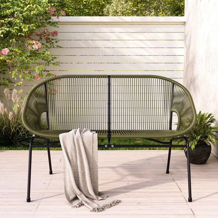 Condessa - Outdoor Patio Wicker Loveseat
