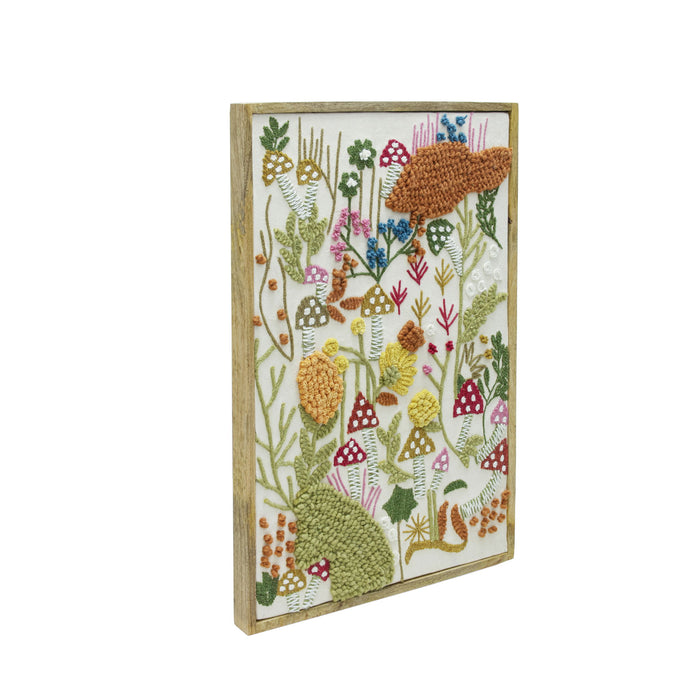 Muro - "Forage" Embroidered Wall Art