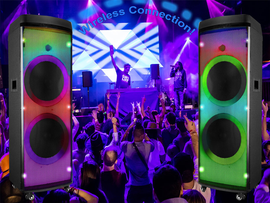 Led Lit Dj System - Black