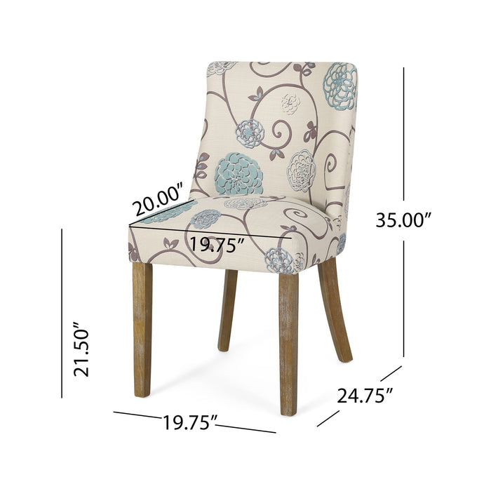 Classic Fabric Dining Chair