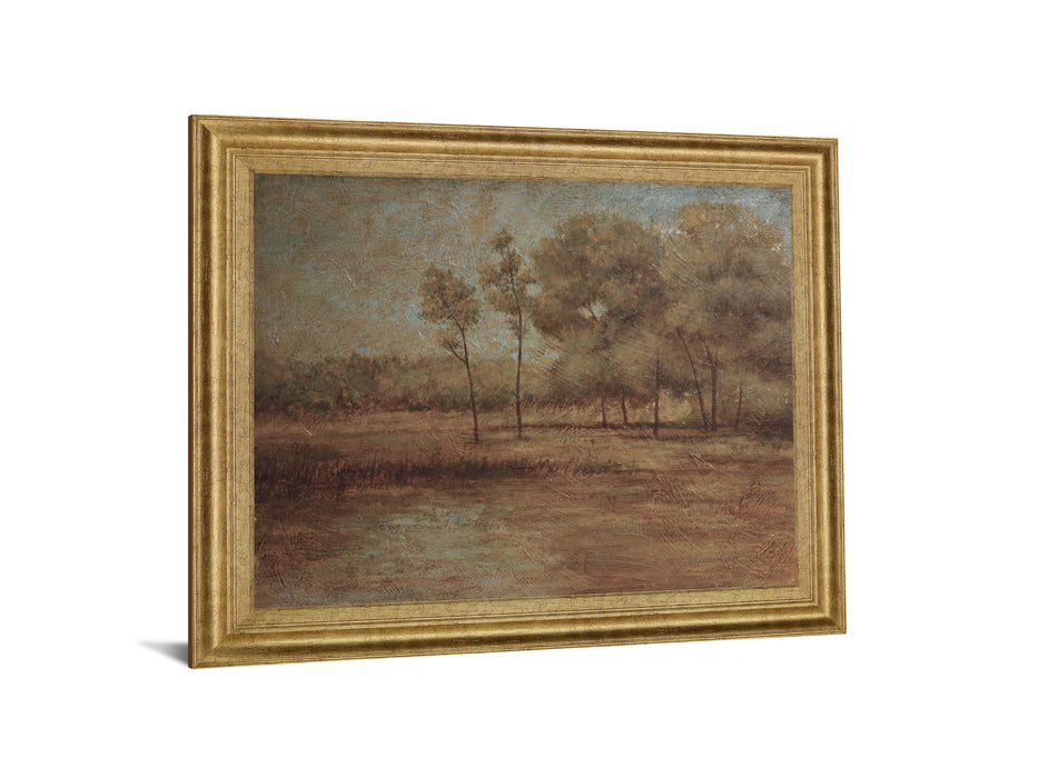 Amber Grove Stillness - 28" x 34" Framed Wall Art