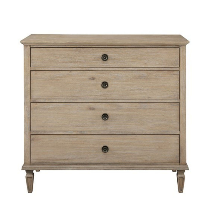 French Inspired Small Dresser - Wire Brushed Light Natural