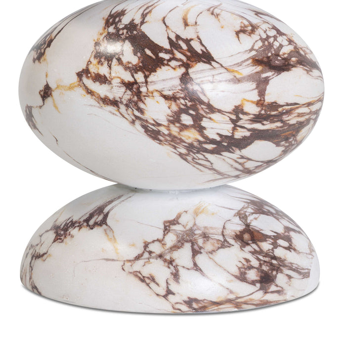 Pia - Indoor / Outdoor Concrete Side Table - Red