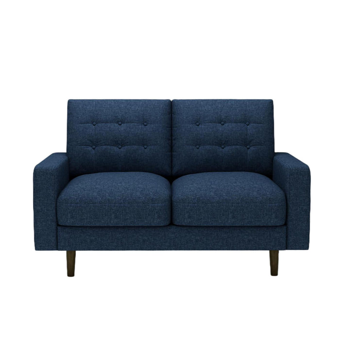 Loveseat Sofa, Tufted Back Upholstered 2 Seat Couch